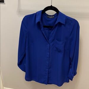 The Limited Royal Blue Blouse